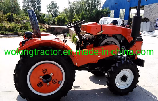 6+1 Gearshift Small Tractor with Belt Transmission Single Cylinder Engine